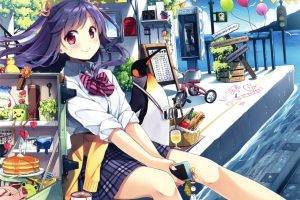original Characters, Anime Girls, Penguin, School Uniform