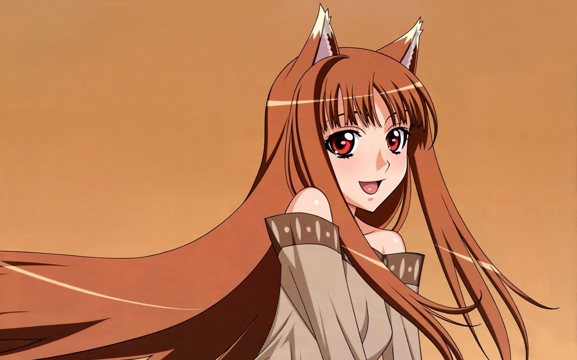 Spice And Wolf, Holo Wallpaper