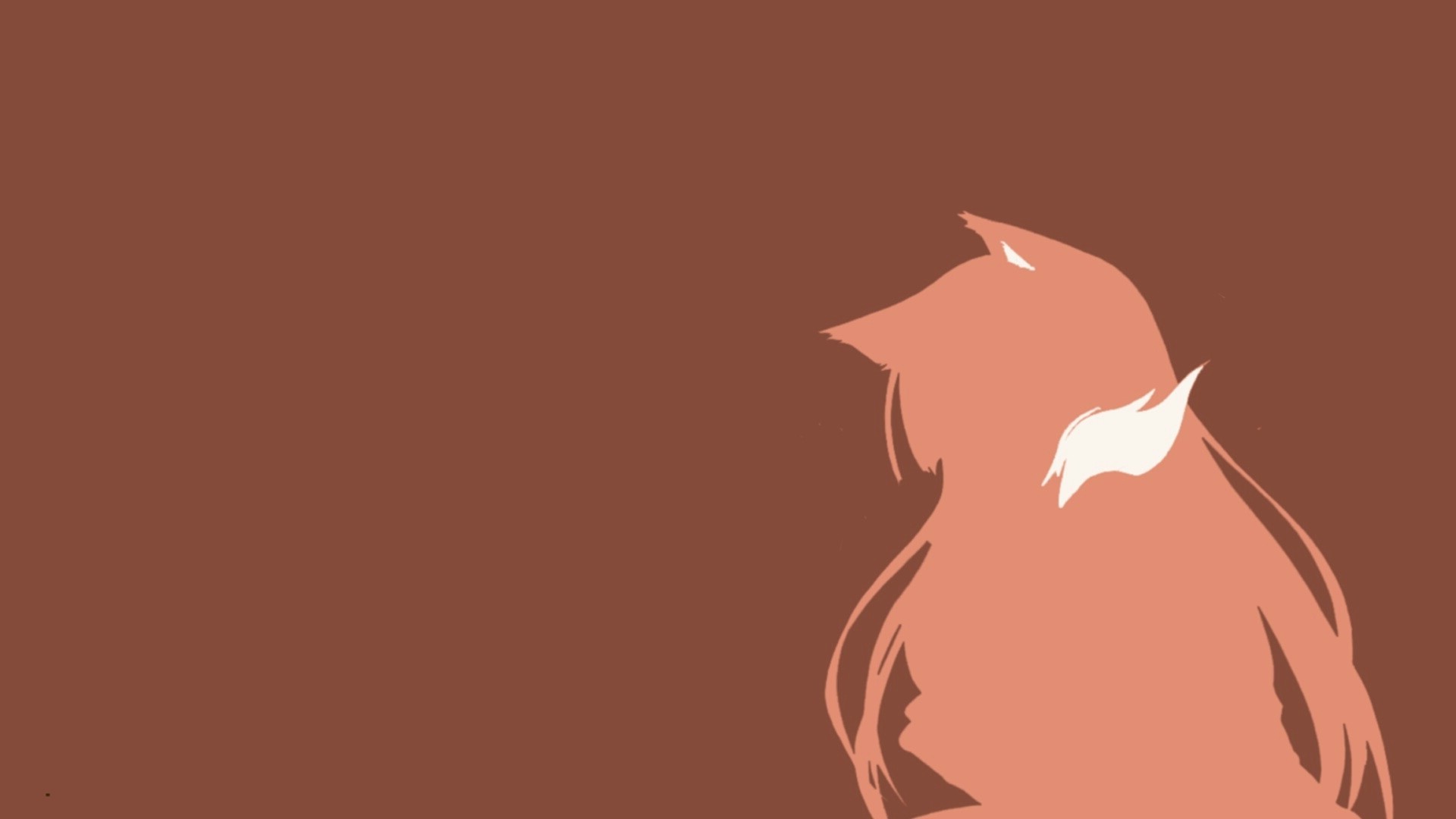 Spice And Wolf, Holo, Furry, Vector Art Wallpaper