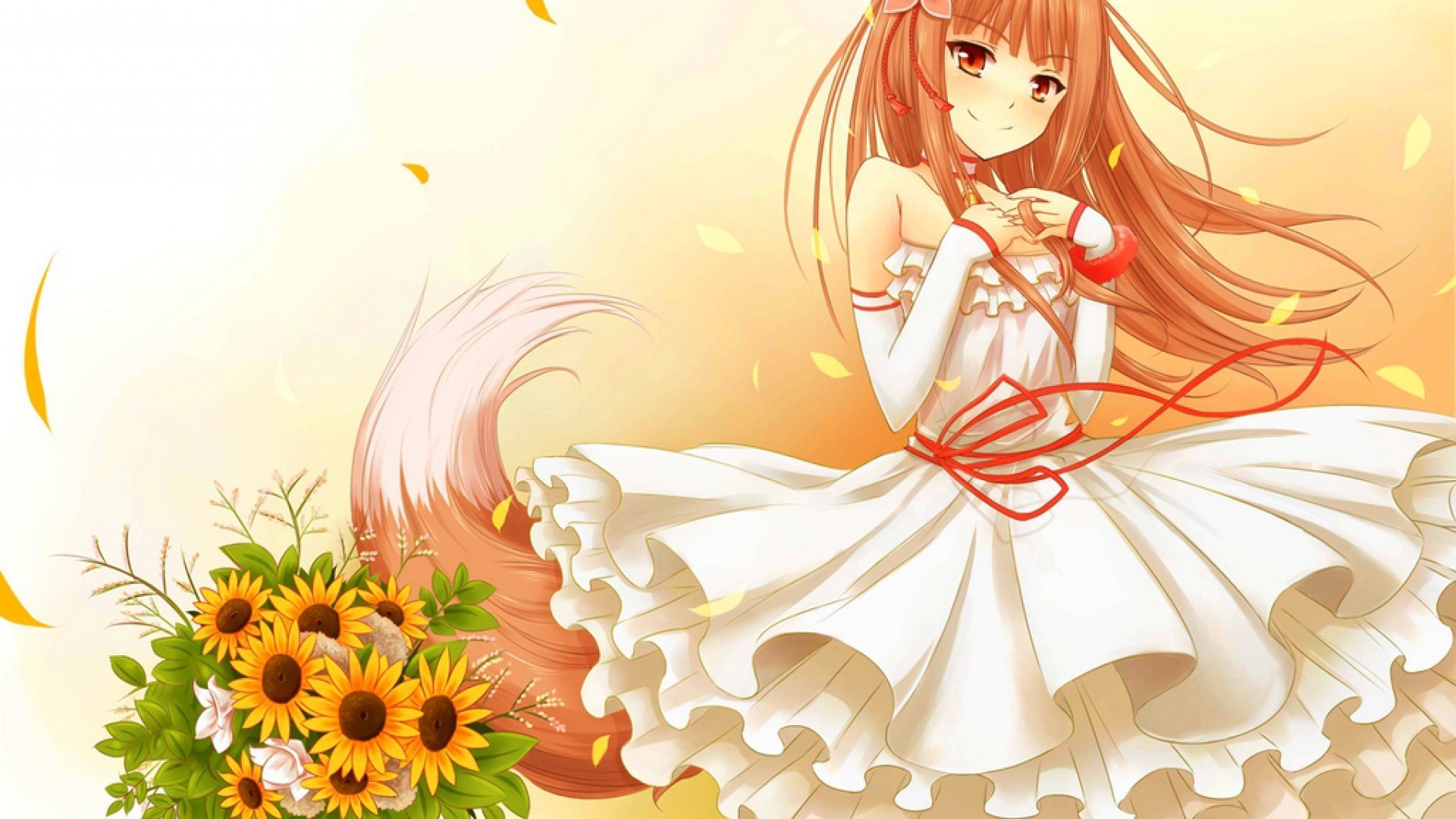 Holo, Spice And Wolf Wallpaper