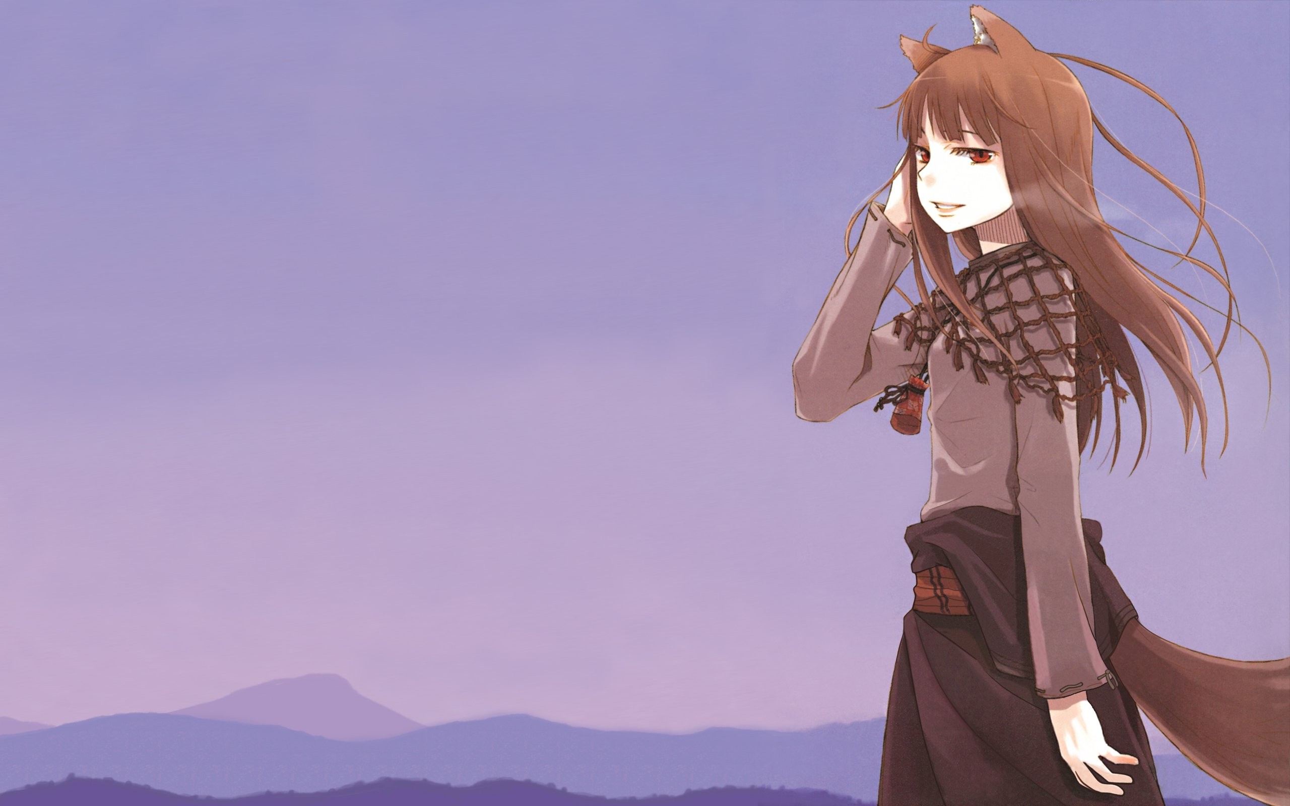 Spice And Wolf, Holo Wallpaper