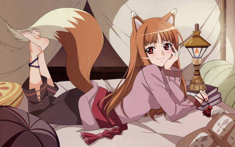 Spice And Wolf, Holo HD Wallpaper Desktop Background
