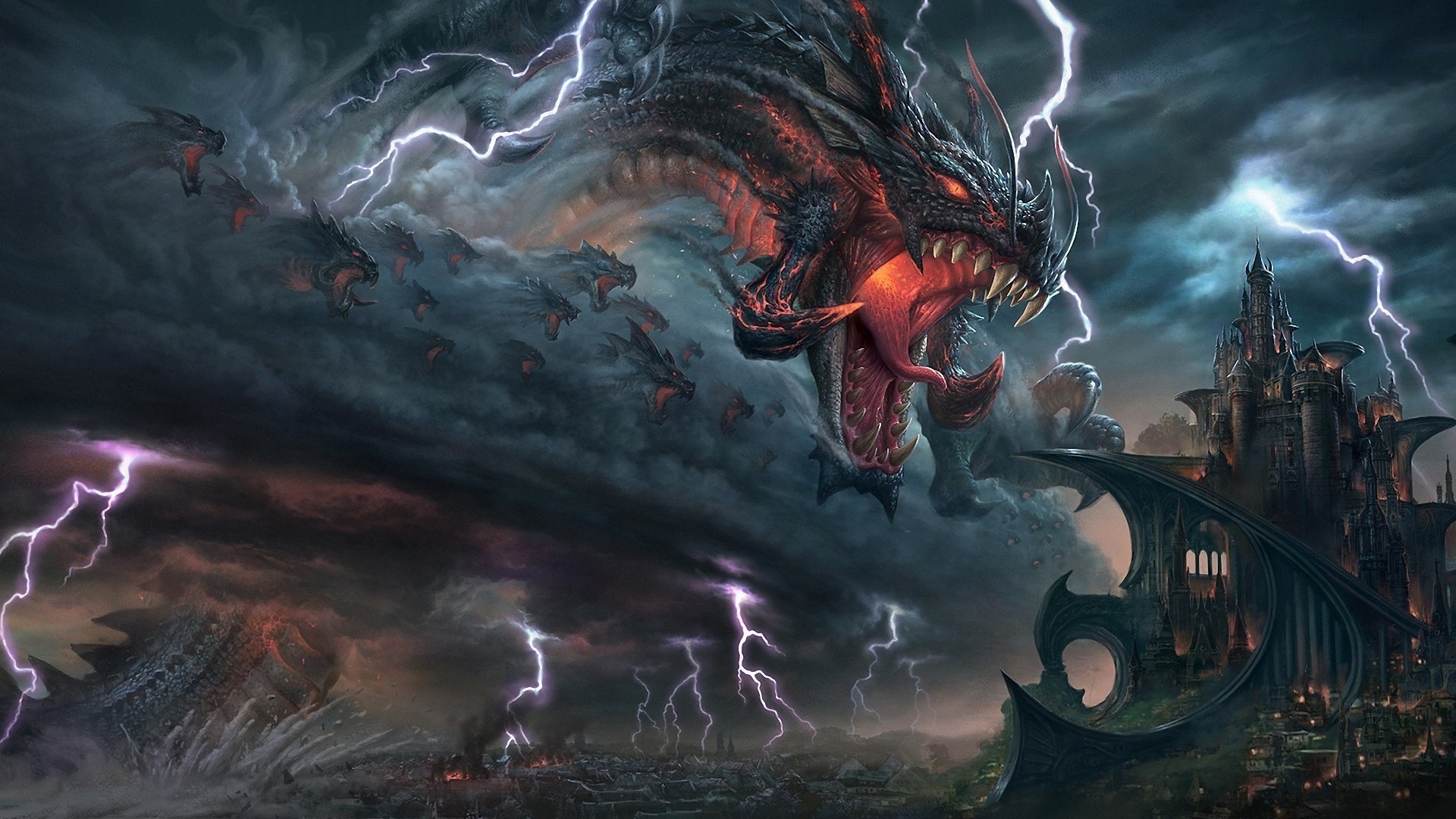 dragon, Fantasy Art Wallpaper