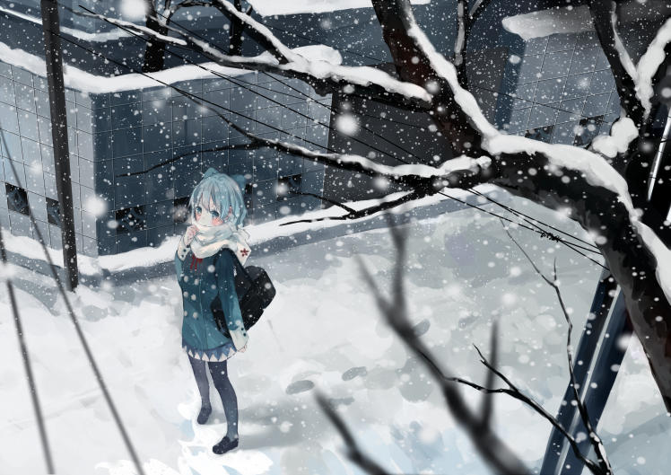 anime, Anime Girls, Touhou, Cirno HD Wallpaper Desktop Background
