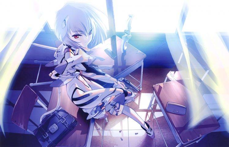 anime, Ayanami Rei, Neon Genesis Evangelion HD Wallpaper Desktop Background