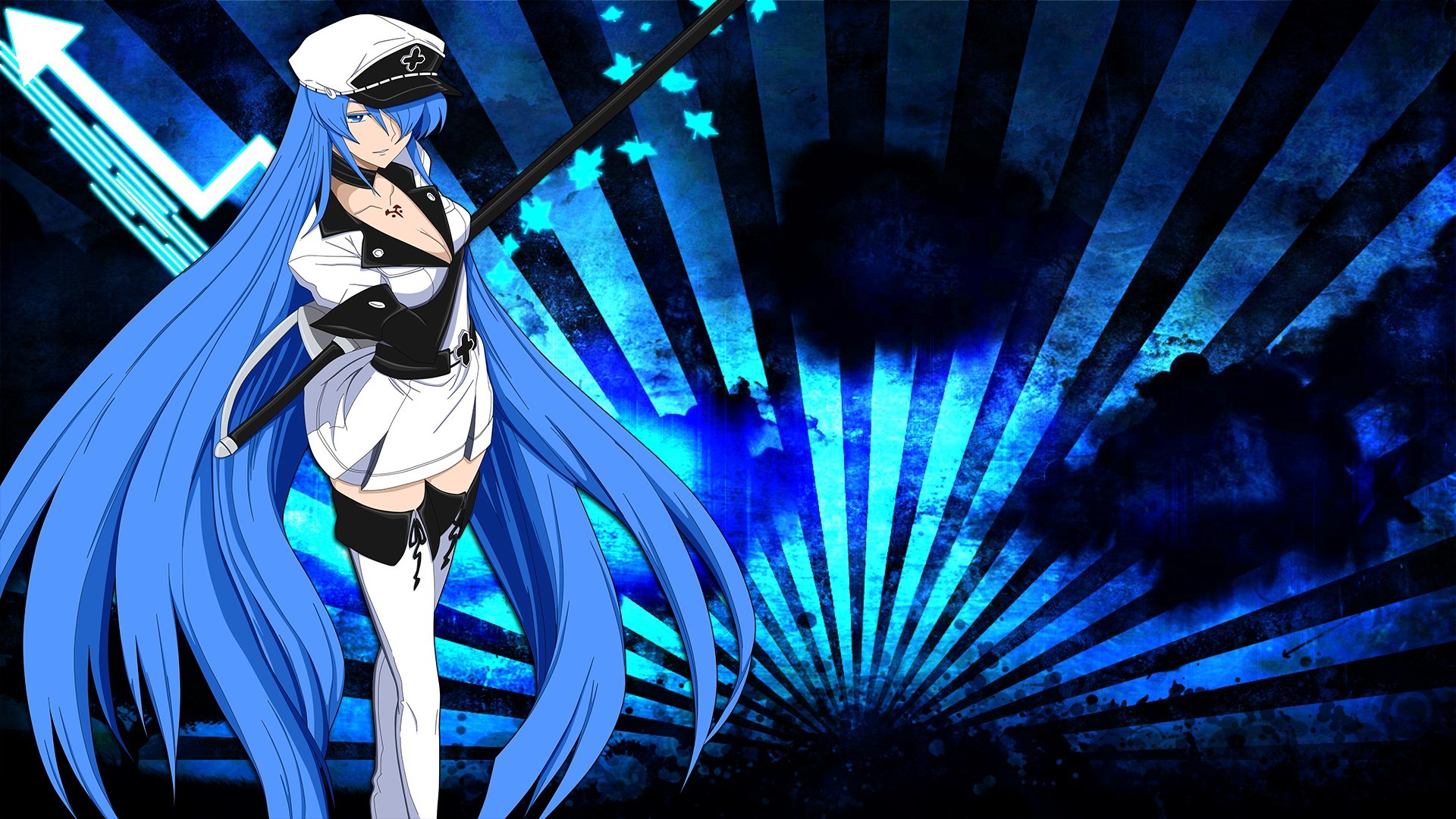 anime, Anime Girls, Esdeath, Akame Ga Kill! Wallpapers HD / Desktop and