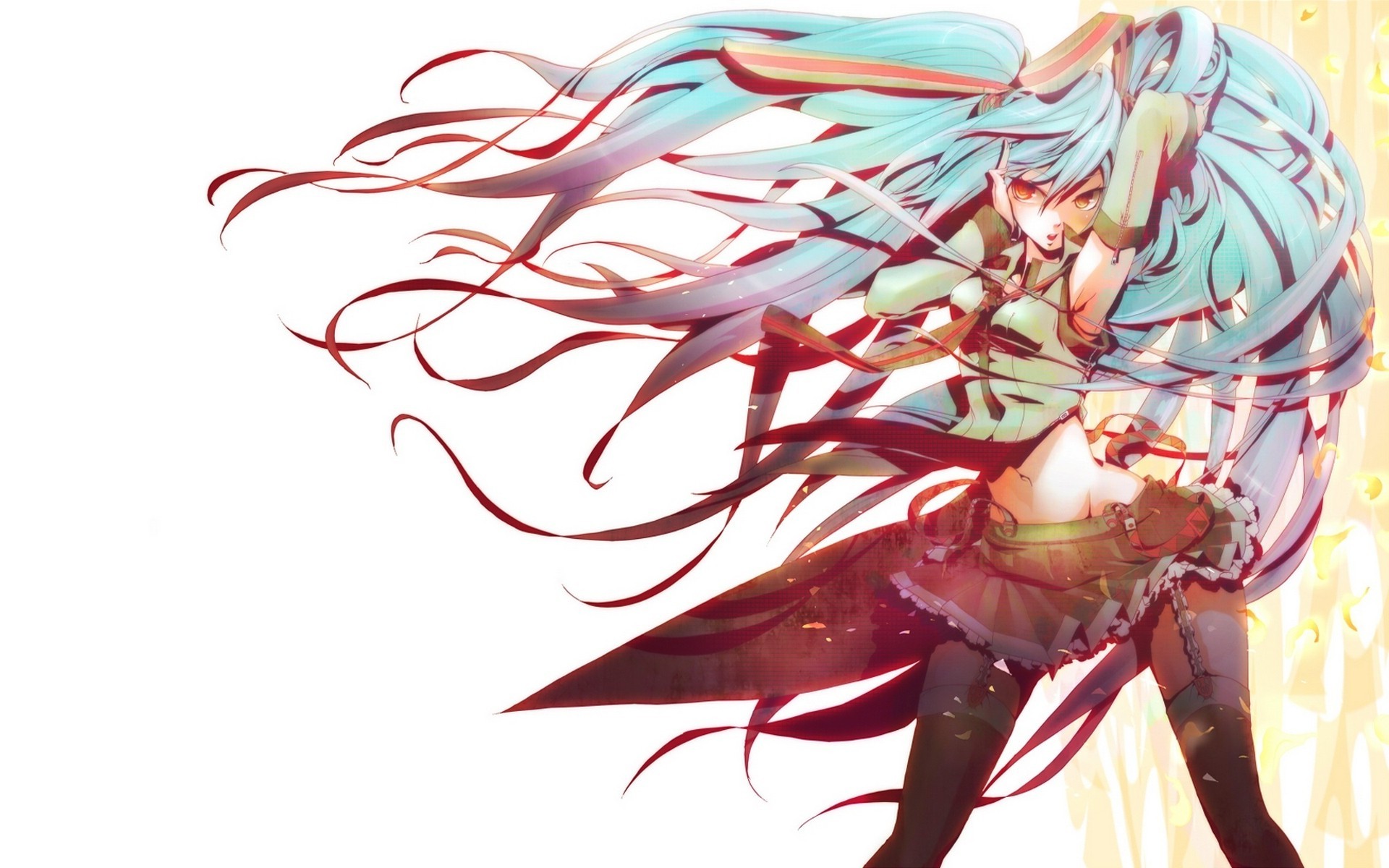 anime, Vocaloid, Hatsune Miku Wallpaper