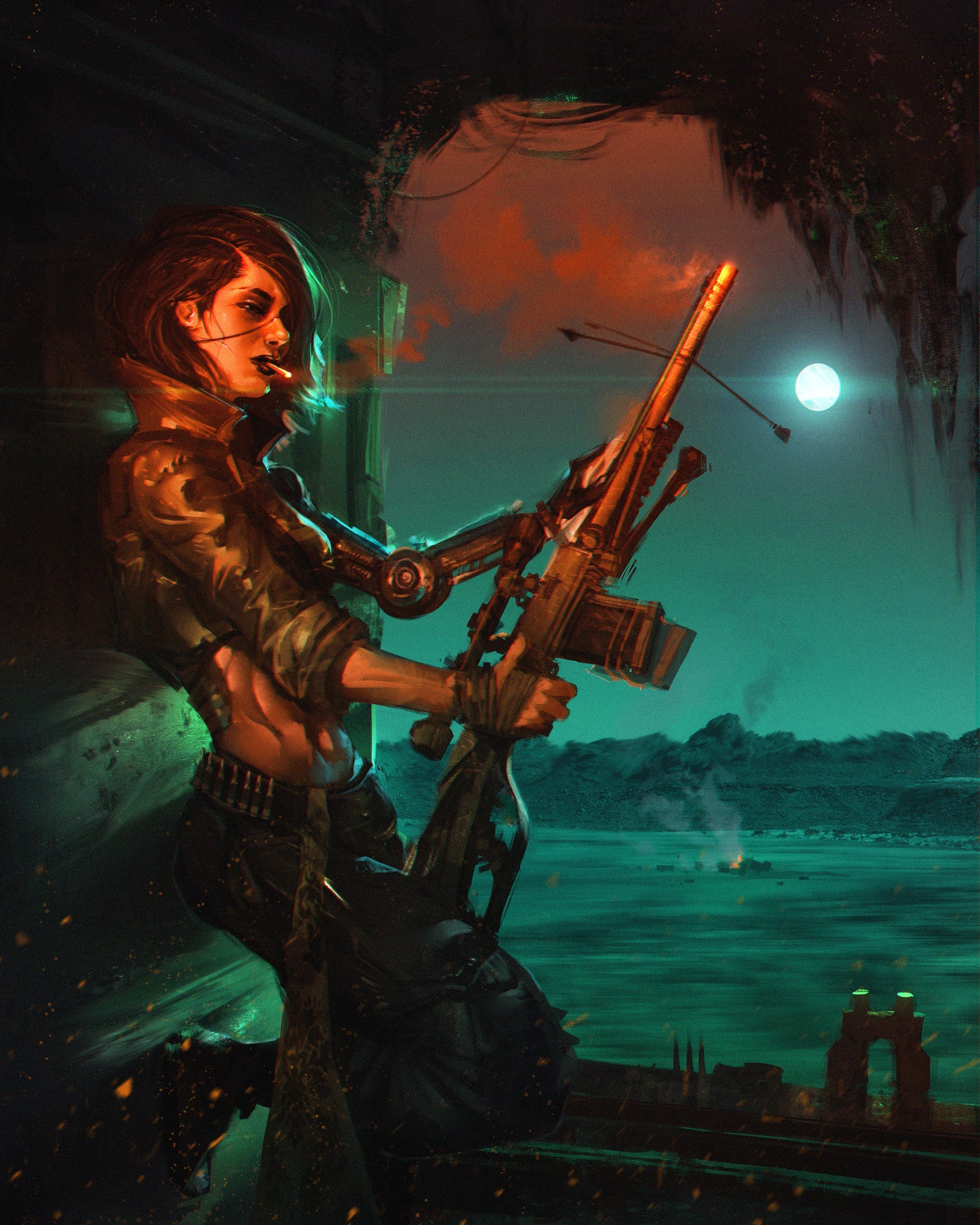 fantasy Art, Futuristic Wallpaper