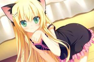 anime Girls, Cat Girl, Oni Gokko, Sumiyoshi Kureha, Animal Ears, Nekomimi, Visual Novel