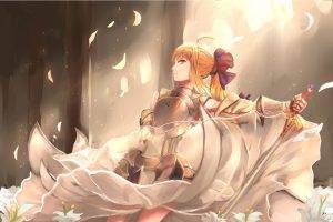 anime, Fate Stay Night, Saber Lily, Sword, Fate Series
