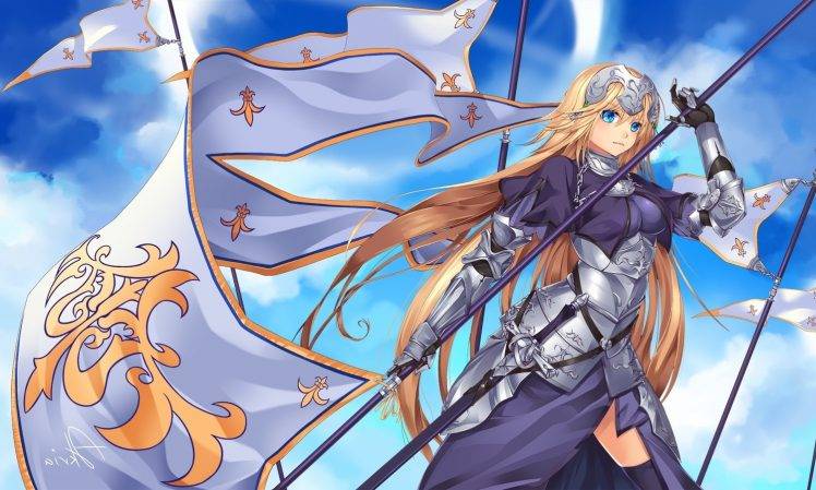 anime, Fate Stay Night, Fate Series, Ruler (Fate Grand Order) HD Wallpaper Desktop Background