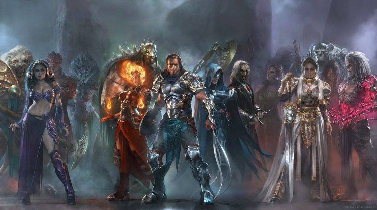 Magic: The Gathering, Fantasy Art, Heroes, Warrior HD Wallpaper Desktop Background