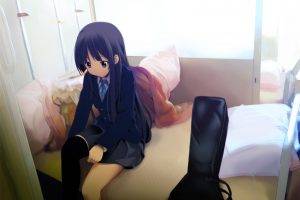 anime, Anime Girls, K ON!, Akiyama Mio, School Uniform