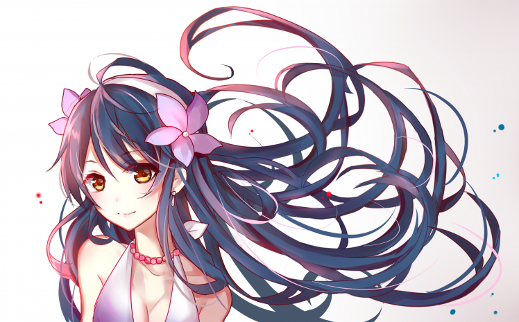 anime Girls, Anime, Hair Ornament, Sonoda Umi, Love Live! HD Wallpaper Desktop Background
