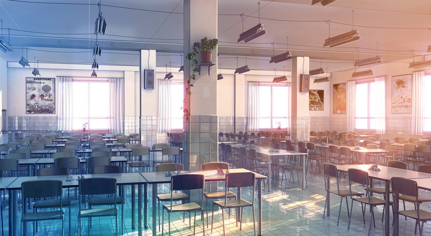 drawing, Cafeteria, Interiors Wallpaper