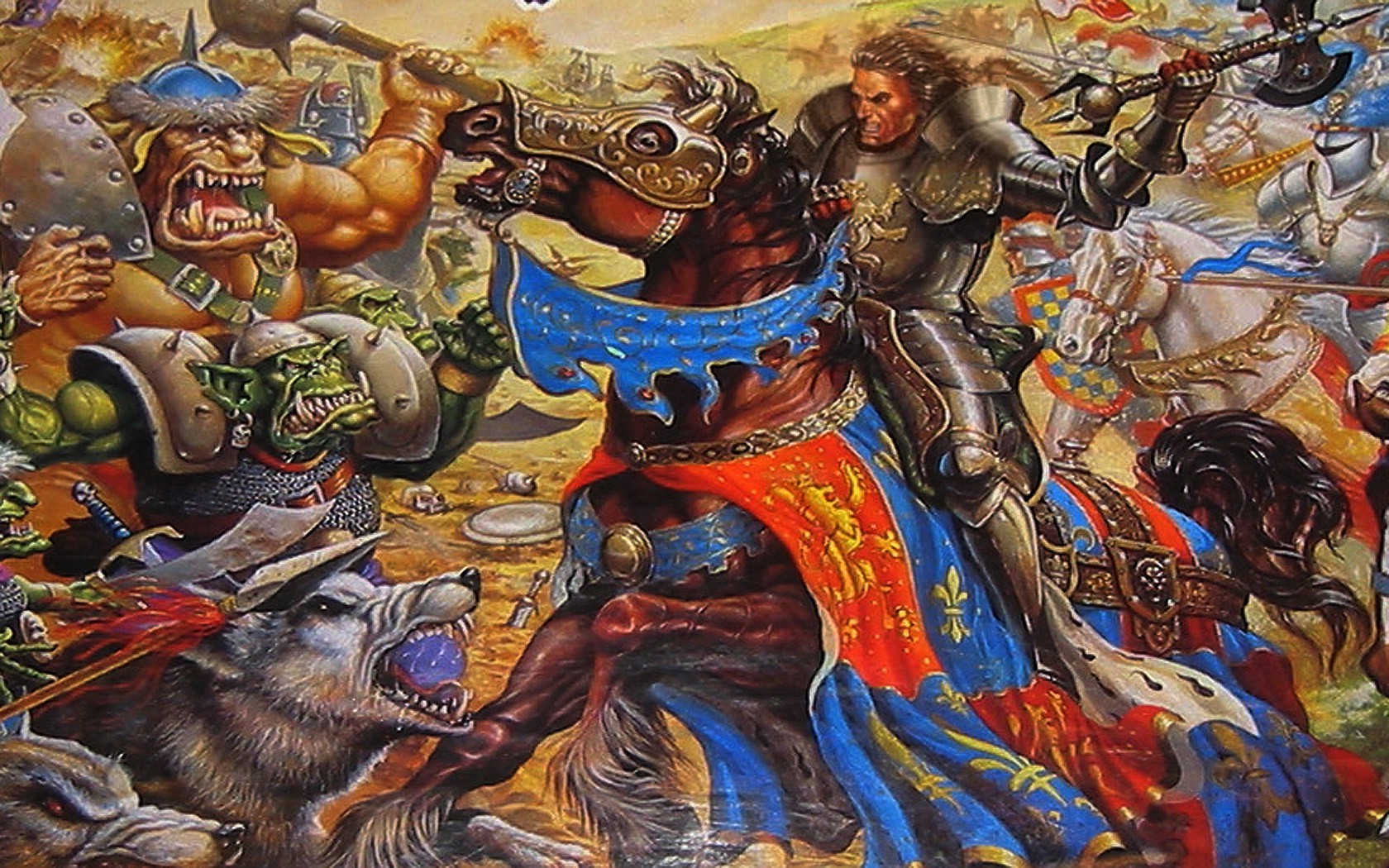 board Games, Battle Masters, Fantasy Art Wallpaper