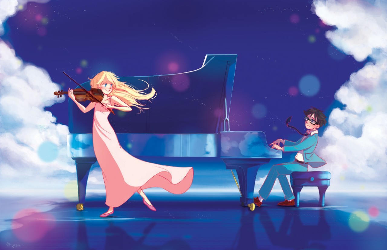 Shigatsu Wa Kimi No Uso Music Arima Kousei Wallpapers HD