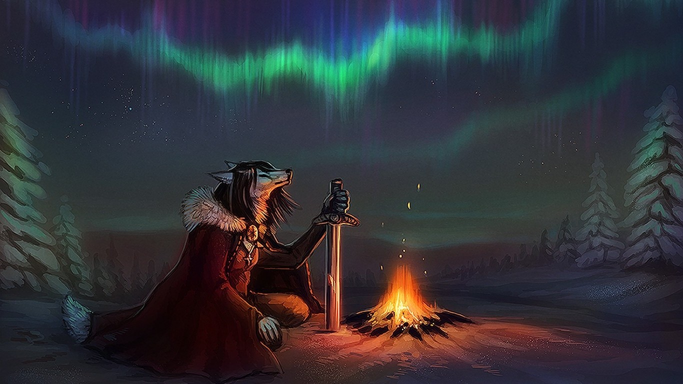 furry, Anthro, Fantasy Art Wallpaper