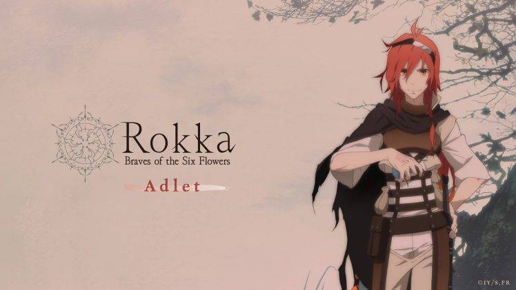 Rokka No Yuusha, Adlet Mayer, Anime, Anime Boys, Redhead HD Wallpaper Desktop Background