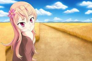 anime, Anime Girls, Wheat, Original Characters