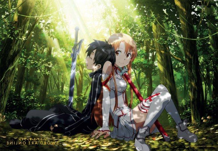 anime, Anime Girls, Sword Art Online, Yuuki Asuna HD Wallpaper Desktop Background