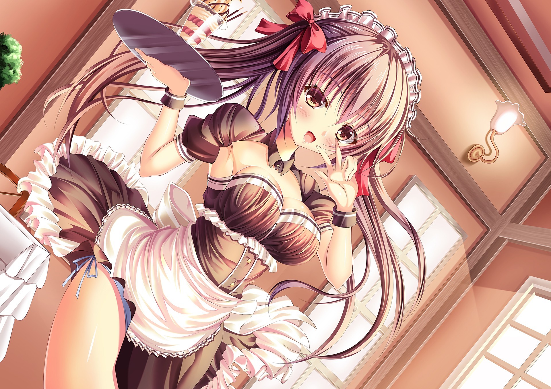 original Characters, Anime, Anime Girls, Maid, Maid Outfit Wallpaper