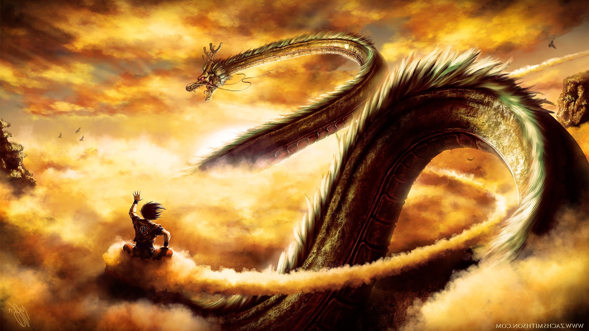 Dragon Ball, Dragon Ball Z, Shenron, Son Goku Wallpapers HD / Desktop and Mobile Backgrounds