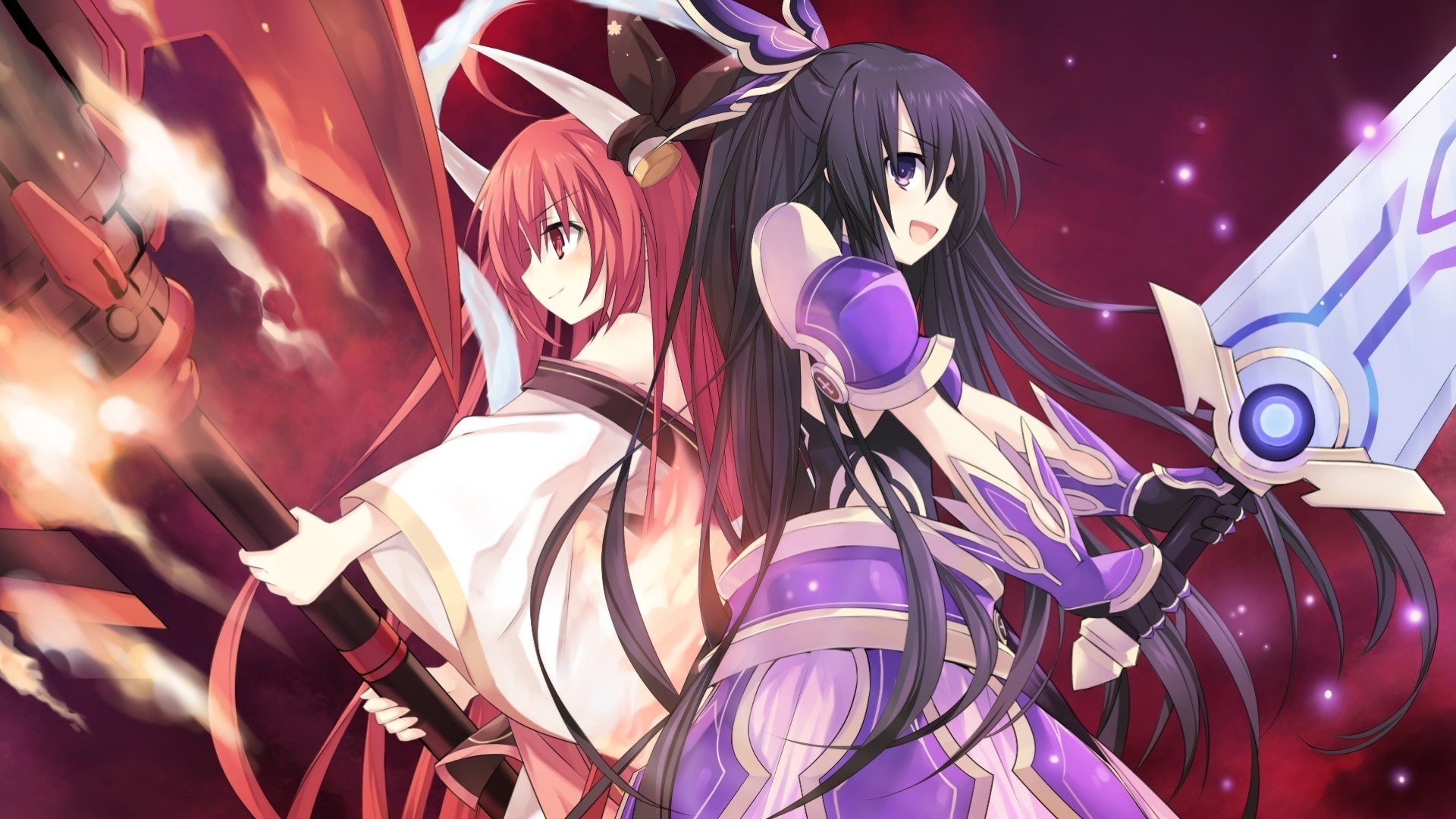 anime, Anime Girls, Date A Live, Itsuka Kotori, Yatogami Tohka Wallpaper