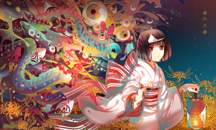 anime, Anime Girls, Noragami, Nora (Noragami), Kimono HD Wallpaper Desktop Background