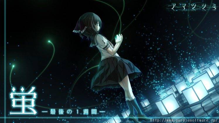 anime, Anime Girls, Amatsutsumi, Minazuki Hotaru HD Wallpaper Desktop Background