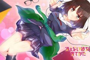 anime, Anime Girls, Saenai Heroine No Sodatekata, Megumi Katou, School Uniform