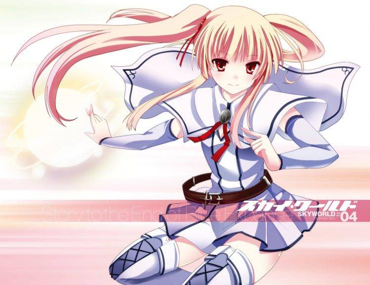 anime, Anime Girls, Sky World (novel) HD Wallpaper Desktop Background