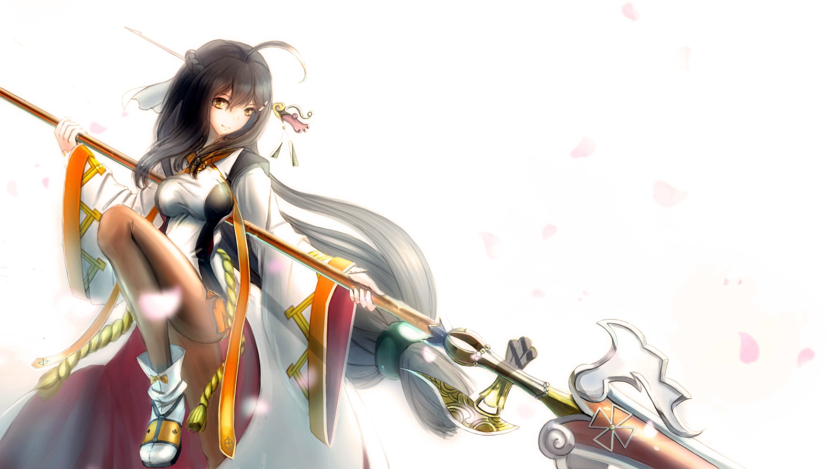 original Characters, Anime, Anime Girls, Spear, Artwork, Elsword