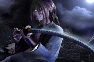 Rurouni Kenshin, Katana, Night, Himura Kenshin
