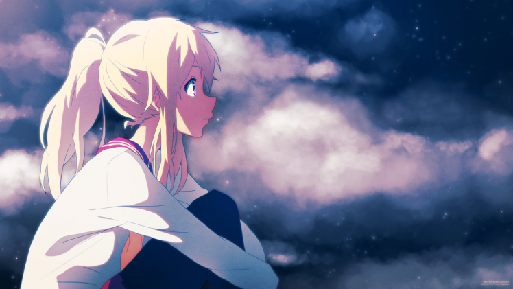 original Characters, Ponytail, Anime, Anime Girls HD Wallpaper Desktop Background