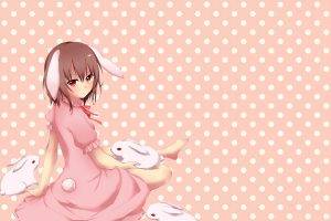 red Eyes, Anime, Anime Girls, Bunny Ears, Rabbits, Touhou, Inaba Tewi