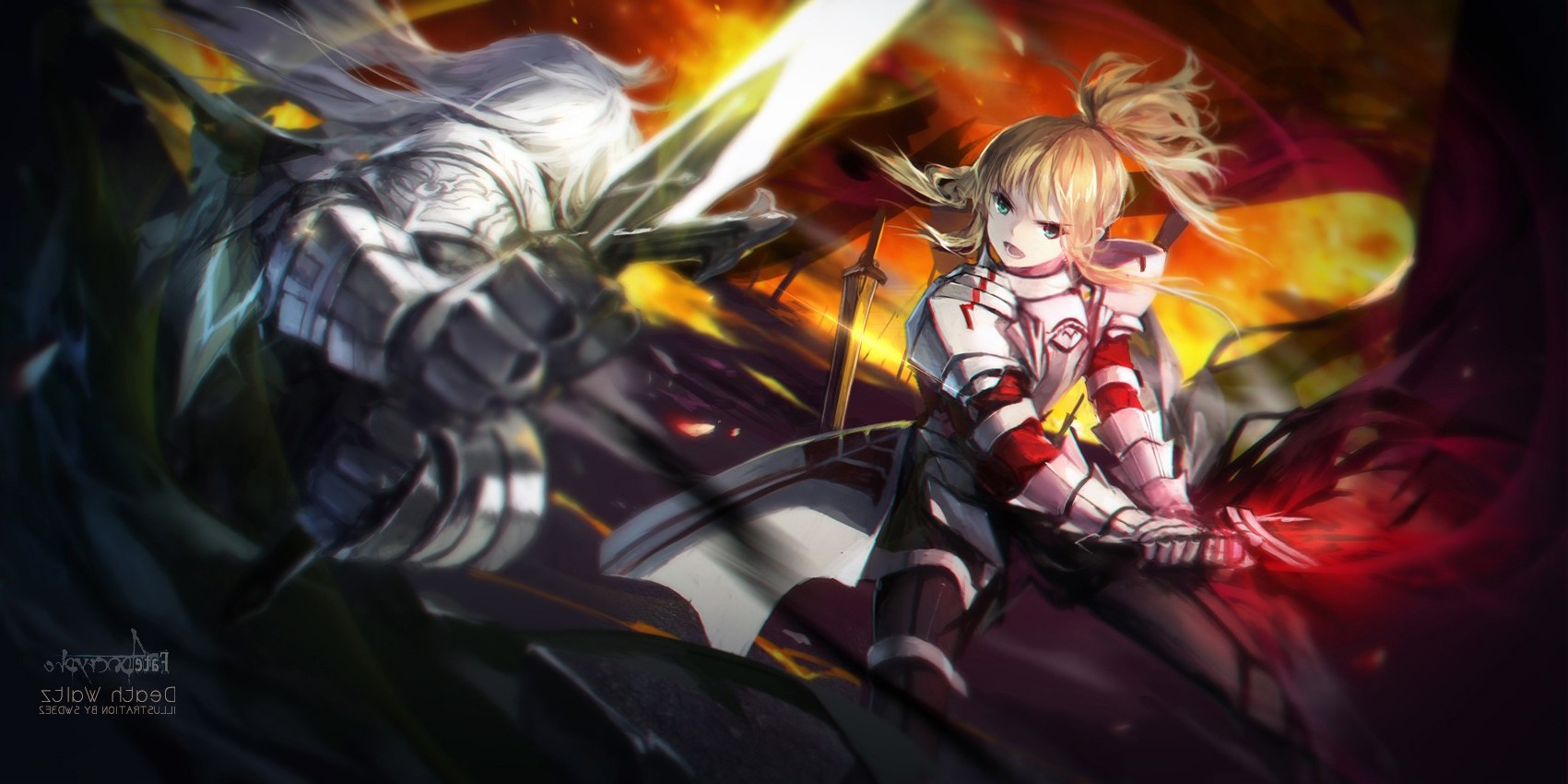 swd3e2, Mordred, Fate Grand Order, Fate Apocrypha, Armor, Fate Series Wallpaper