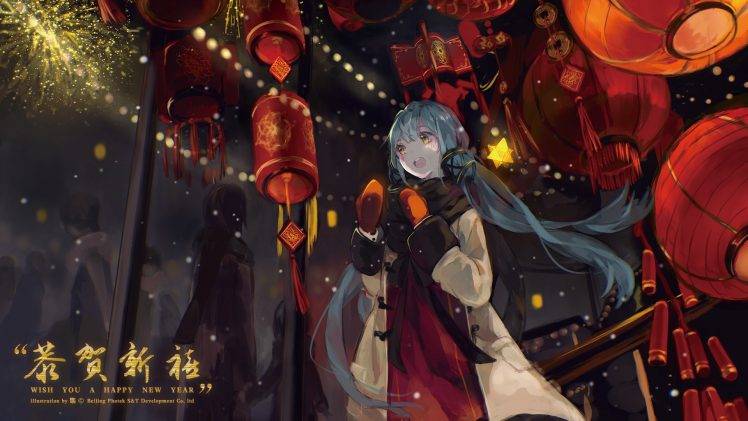blue Hair, Anime, Anime Girls, Vocaloid, Hatsune Miku HD Wallpaper Desktop Background