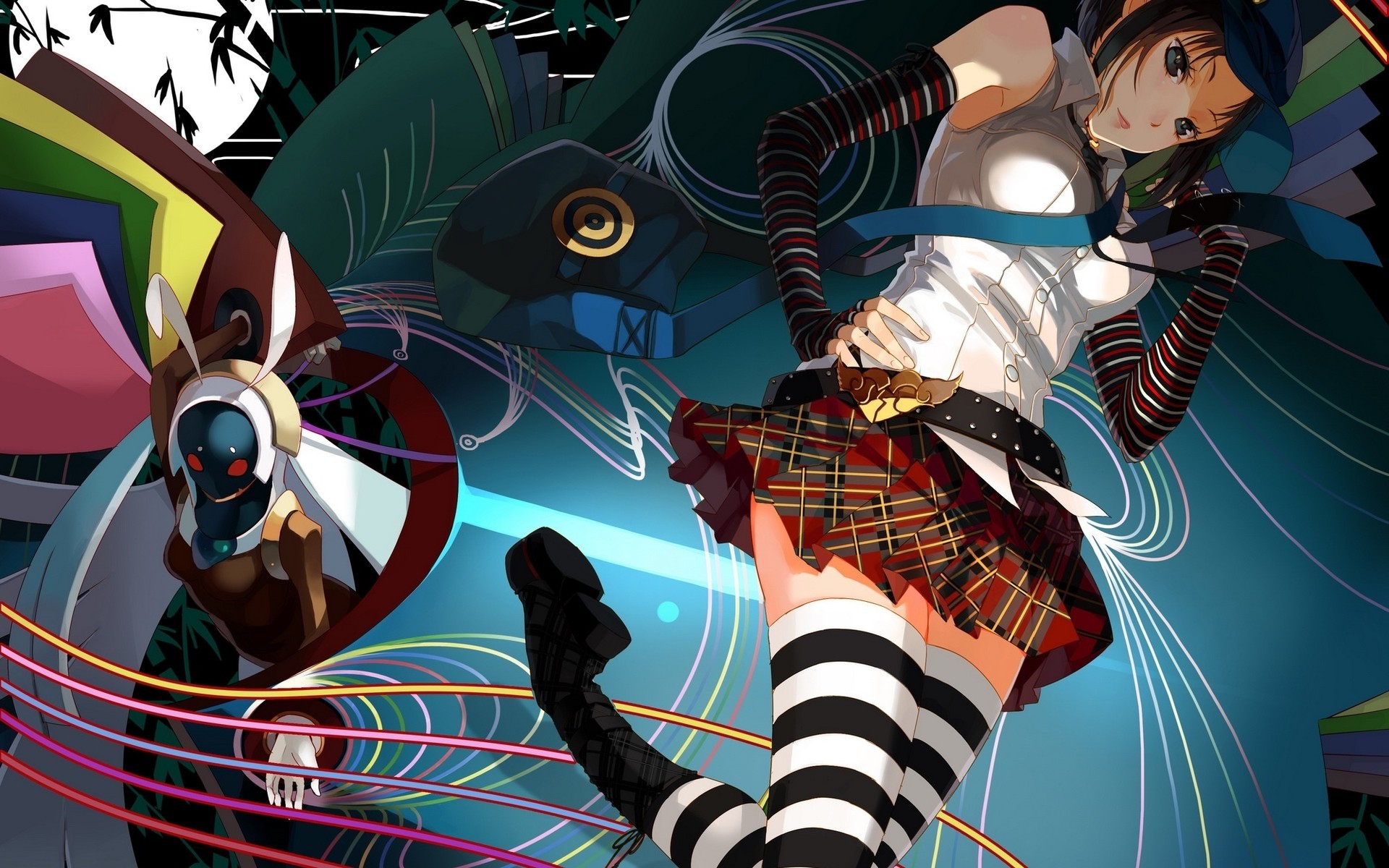 anime, Thigh highs, Persona 3, Persona 4, Marie (Persona 4) Wallpapers