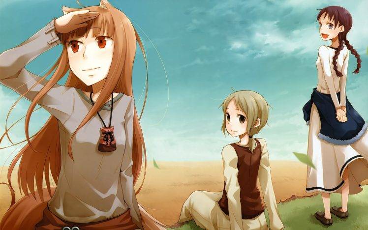 anime, Anime Girls, Spice And Wolf, Holo HD Wallpaper Desktop Background