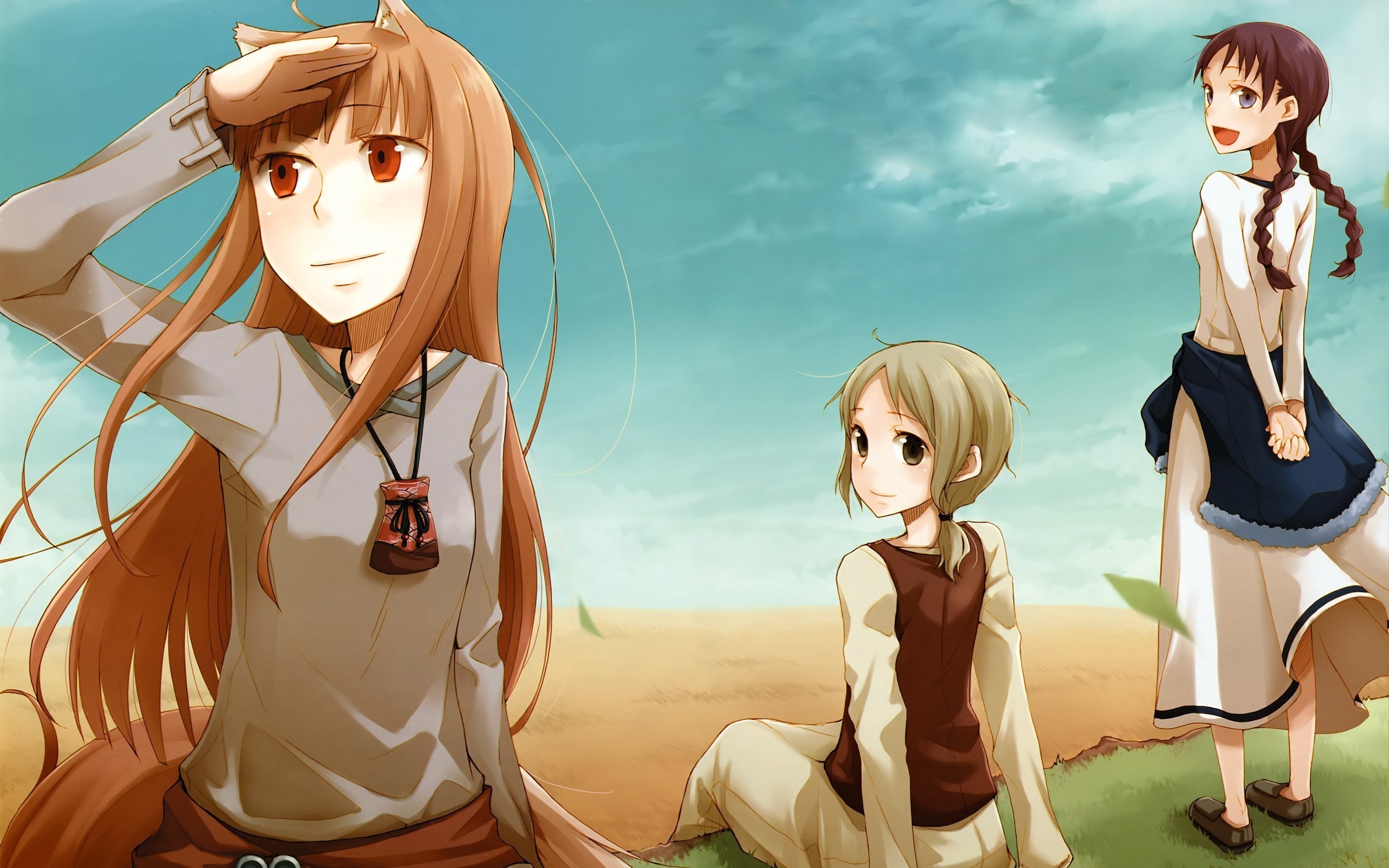 anime, Anime Girls, Spice And Wolf, Holo Wallpaper
