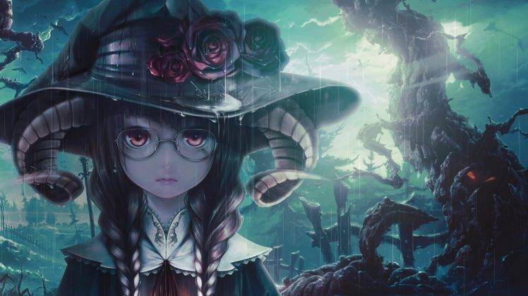 witch, Anime, Anime Girls HD Wallpaper Desktop Background