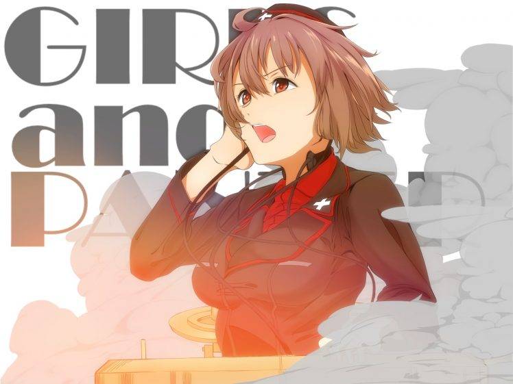 anime, Anime Girls, Girls Und Panzer, Nishizumi Maho HD Wallpaper Desktop Background