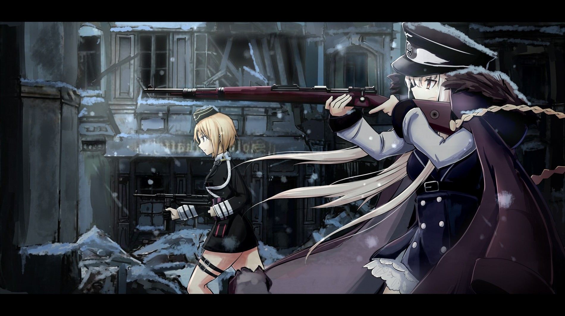 anime, Anime Girls, Gun, Weapon, Girls Frontline Wallpaper