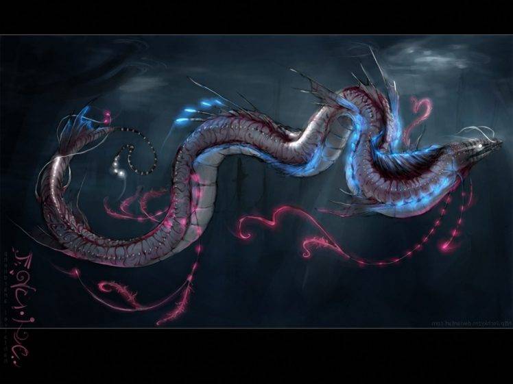 artwork, Fantasy Art, Leviathan HD Wallpaper Desktop Background