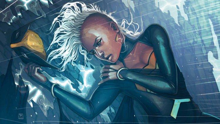 fantasy Art, Storm (character), X Men, Superheroines HD Wallpaper Desktop Background