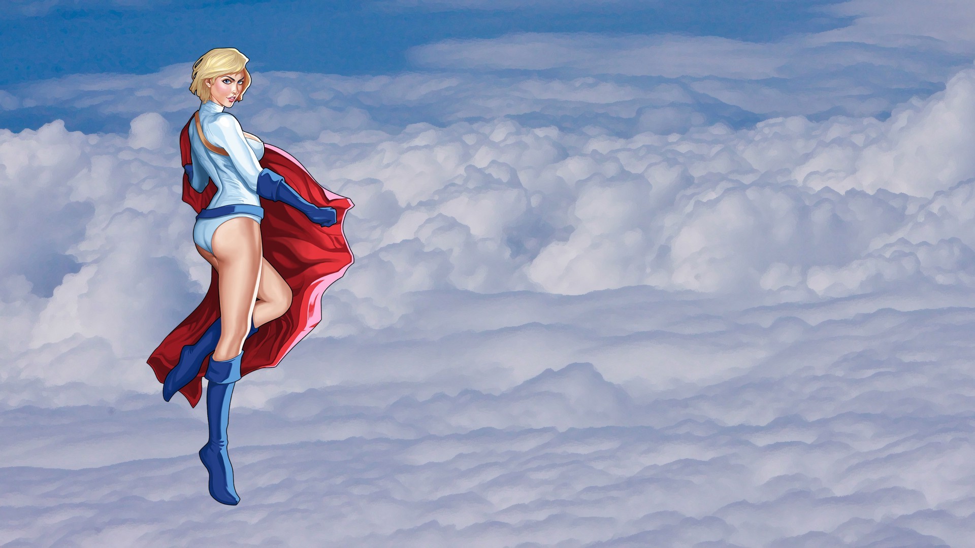 fantasy Art, Power Girl, DC Comics Wallpaper