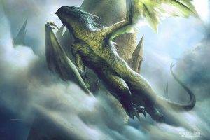 fantasy Art, Wyvern, Dragon