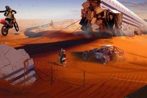 artwork, Fantasy Art, Concept Art, Desert, Dune, Apocalyptic