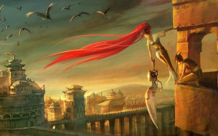 Heavenly Sword, Fantasy Art HD Wallpaper Desktop Background